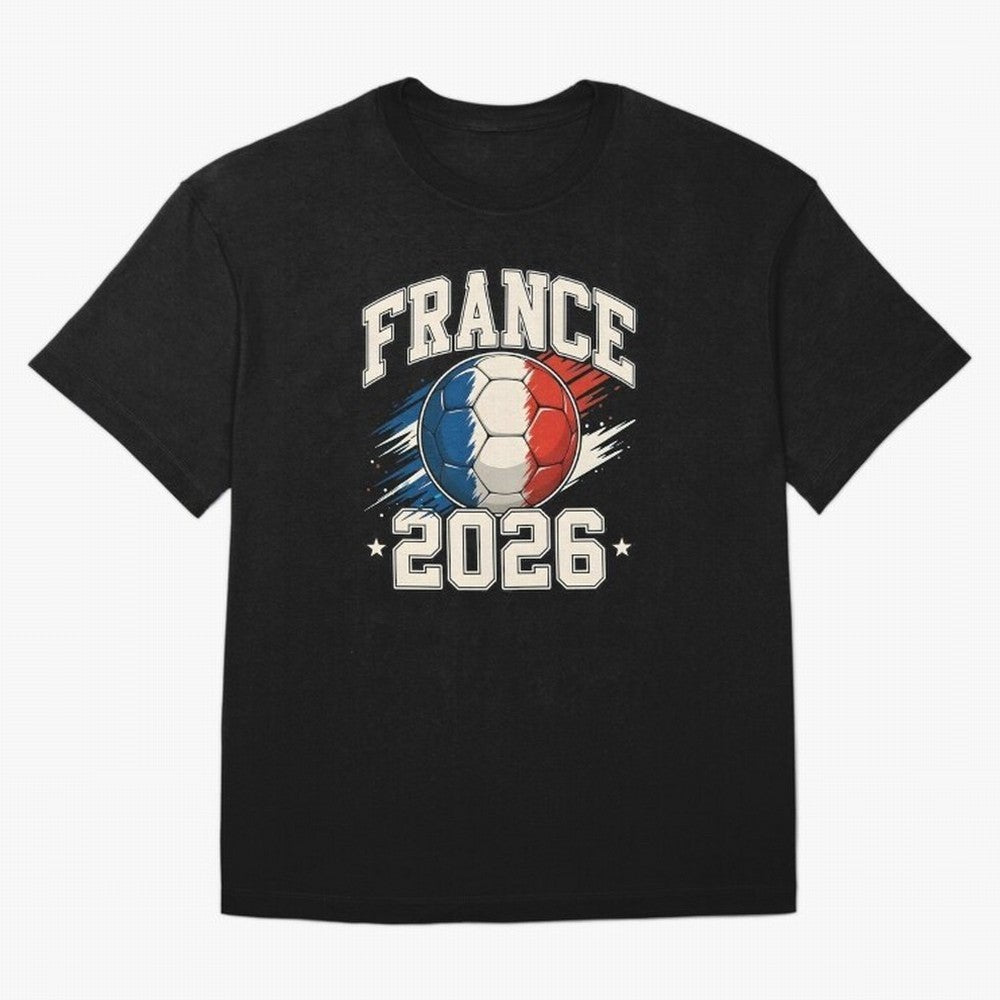 France 2026 World Cup for Football Fans and Teams Oversized T-Shirt Celebrate Golden Goal Energy in Match Day Hype around FIFA World Cup 2026 USA Canada Mexico, Messi, England, France and Netherlands, Football History, Final Match Energy, Crowd