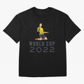 World Cup 2022 Oversized T-Shirt Carry the FIFA World Cup 2026 Journey through Messi, CR7 and Mbappe Highlights, Netherlands Pride, Champion Mindset, Group Stage Buzz, Knockout Tension and Passionate Fan Culture; Great for Watch Parties, Sports