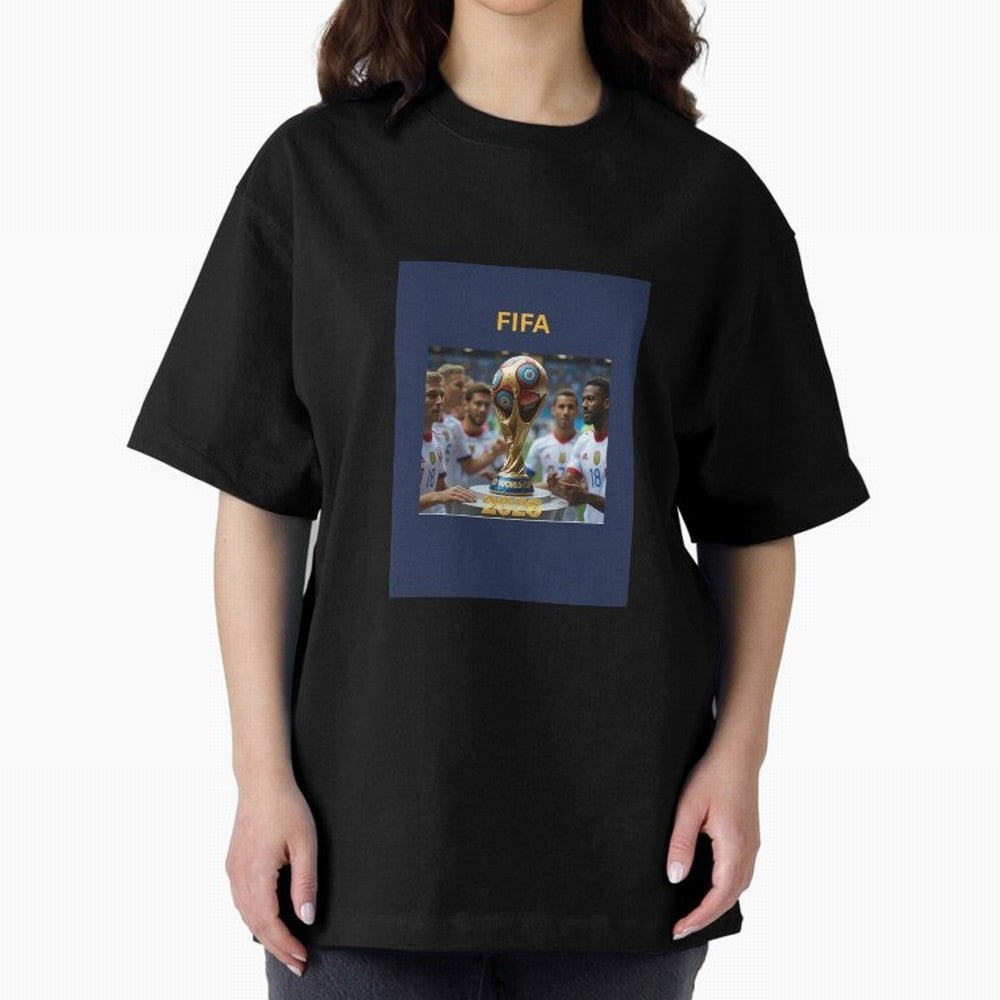 WORLD CUP FOOTBALL 2026 Oversized T-Shirt Carry National Pride through the FIFA World Cup 2026 Group Stage Journey through CR7 Highlights, Netherlands Pride, Match Day Excitement, Supporter Culture, Golden Goals and Global Football Passion; Great