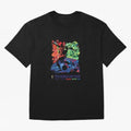 Host Nations Cultural Splash Art Oversized T-Shirt Celebrate Classic Football Spirit in FIFA World Cup 2026 USA Canada Mexico Built around CR7 and Messi, Germany Energy, Vintage Soccer Flavor, Modern Football Stars, National Flags and Final Night