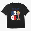 World Cup 2026, IMG 026, PANAMA 001 Oversized T-Shirt Experience the Global Stage of FIFA World Cup 2026 USA Canada Mexico Capturing Messi and Cristiano Ronaldo, Brazil, Portugal and Argentina Energy, Fan Favorite Moments, National Team Passion,
