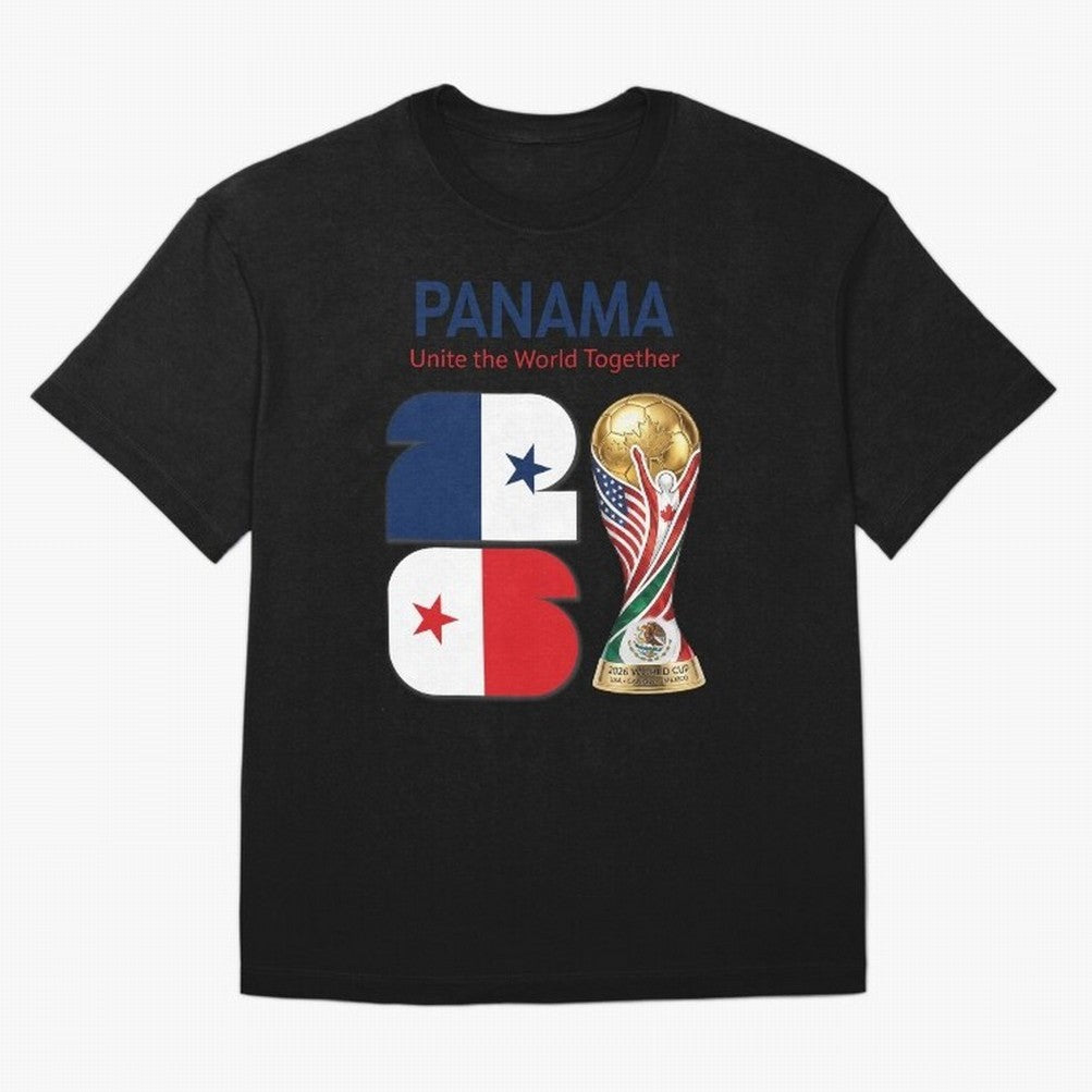 World Cup 2026, IMG 026, PANAMA 001 Oversized T-Shirt Experience the Global Stage of FIFA World Cup 2026 USA Canada Mexico Capturing Messi and Cristiano Ronaldo, Brazil, Portugal and Argentina Energy, Fan Favorite Moments, National Team Passion,