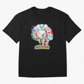 All The World United 2026 Football Design Oversized T-Shirt Celebrate Soccer Greatness during the FIFA World Cup 2026 Group Stage Journey through Cristiano Ronaldo, Haaland and CR7 Highlights, Netherlands Pride, Championship Spirit, Famous Goals,
