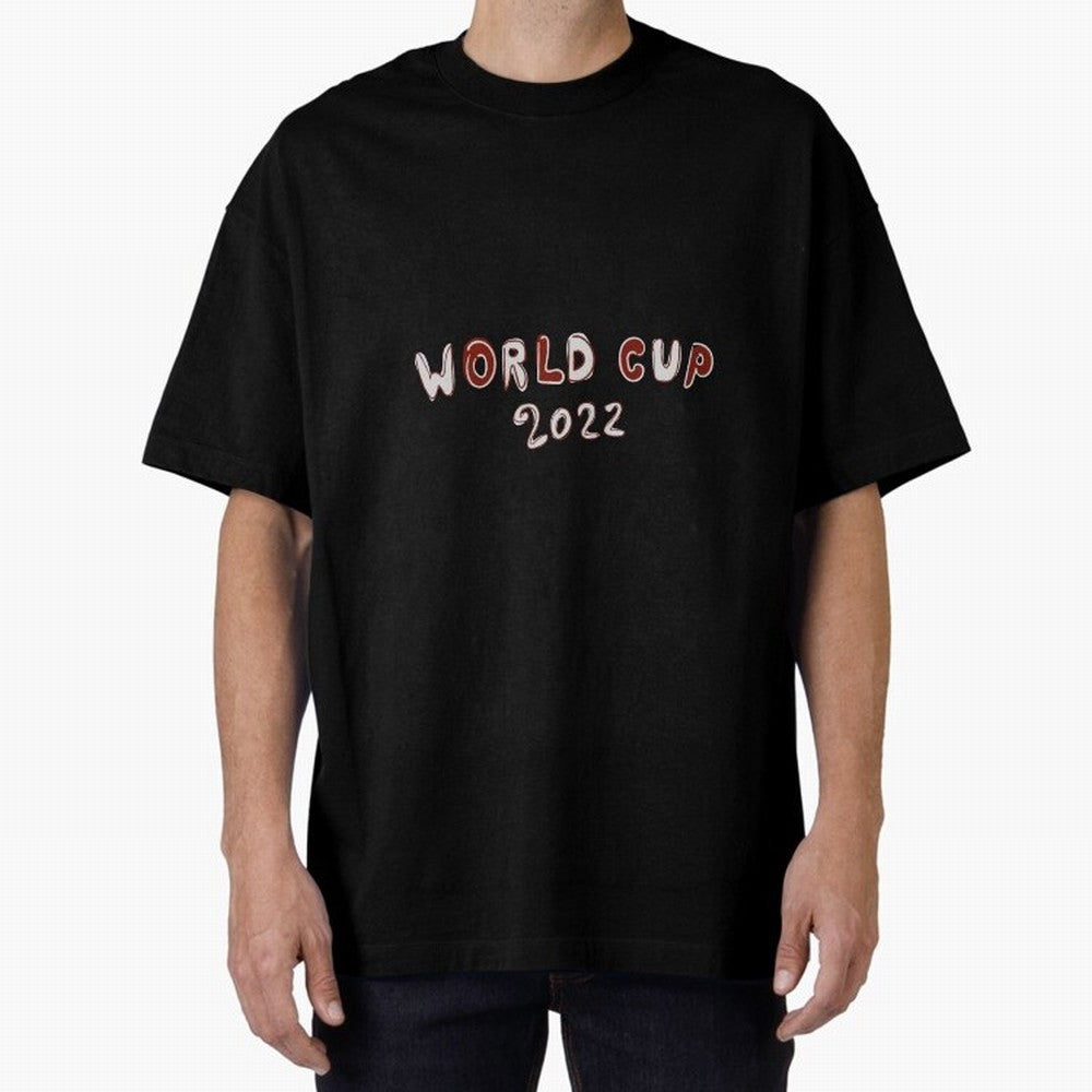 2022 World Cup funny shirt Qatar World Cup Soccer 2022 Oversized T-Shirt Support the FIFA World Cup 2026 Journey through Haaland and Mbappe Highlights, France and Portugal Pride, Supporter Pride, Iconic Celebrations, Legendary Names and Global