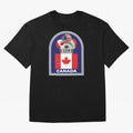 Canada 2026 Soccer T-shirt Oversized T-Shirt Bring a Vintage Feel to Global Football Passion for FIFA World Cup 2026, Centered on Messi, CR7 and Mbappe, Netherlands, Soccer Culture, Superstar Moments, National Team Dreams and Competitive Fire;