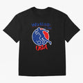 USA World Cup 2022 Oversized T-Shirt Support Your Favorite Stars during FIFA World Cup 2026 for Fans of Messi and Portugal, Spain and Germany, Bringing Sports Nostalgia, International Competition, Famous Players and Unforgettable Victories; Built