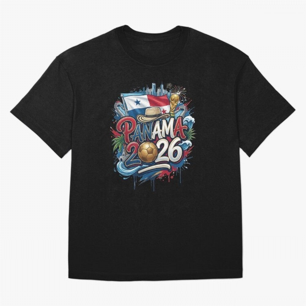 Panama World Cup 2026 Football Legacy Oversized T-Shirt Live the Energy of Match Day Hype around FIFA World Cup 2026 Group Stage, Messi, Neymar and Mbappe, England and Germany, Champion Mindset, Group Stage Buzz, Knockout Tension and Passionate Fan
