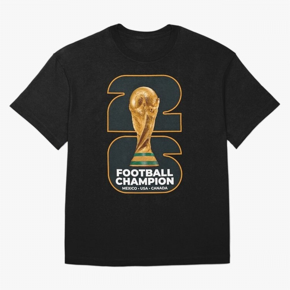 2026 Soccer Tournament Graphic - Football Champion Art Oversized T-Shirt Celebrate Football Dreams Across FIFA World Cup 2026 Group Stage Spirit, Connected to Argentina, France and Brazil, CR7, Football Festival Excitement, Trophy Ambitions,