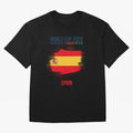 SPAIN WORLD CUP 2026 Oversized T-Shirt Upgrade FIFA World Cup 2026 Spirit, Capturing France and Portugal, Messi, Sports Nostalgia, International Competition, Famous Players and Unforgettable Victories; Perfect for People Who Love Argentina, Brazil,