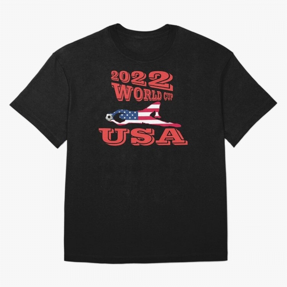 USA, Qatar World Cup 2022 Oversized T-Shirt Show Championship Spirit for FIFA World Cup 2026 for Fans of Cristiano Ronaldo, Haaland and CR7 and Argentina and Brazil, Bringing Soccer Culture, Superstar Moments, National Team Dreams and Competitive