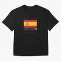 Usa 2026 World Cup Americas Football. Oversized T-Shirt Relive Legendary Nights from FIFA World Cup 2026 Spirit, Celebrating France and Portugal, CR7, Tournament Hype, Historic Matchups, Family Viewing Parties and Global Sports Pride; Great for
