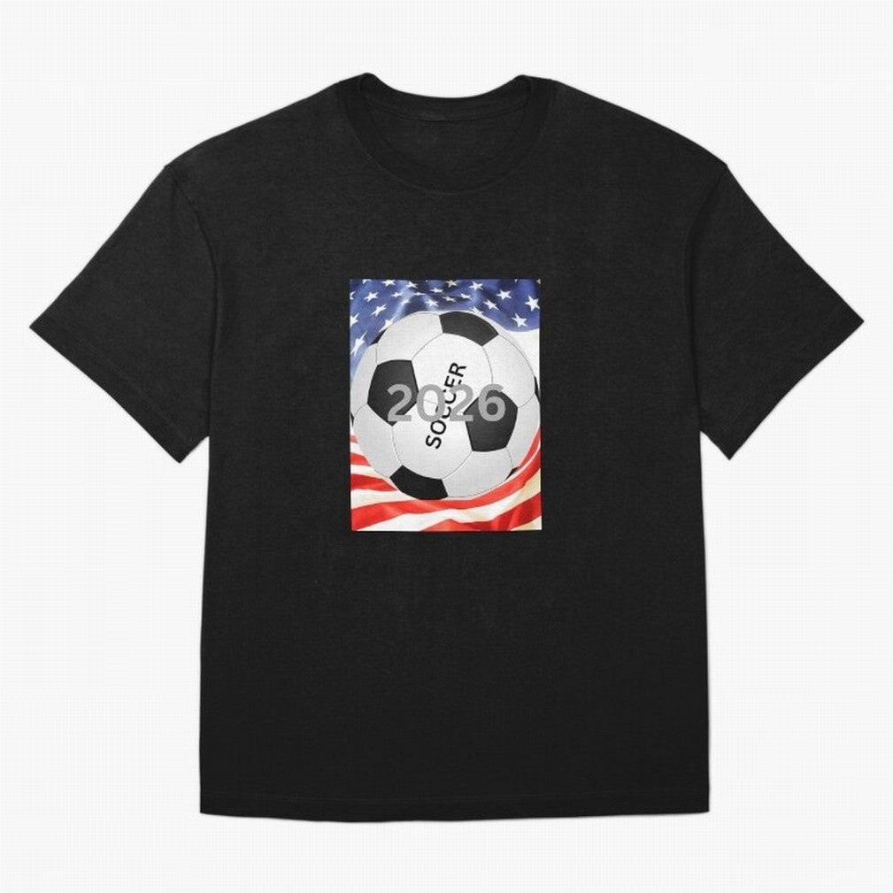 THIS IS SOCCER 2026 Oversized T-Shirt Join Supporters Worldwide for FIFA World Cup 2026 Group Stage with Haaland, Brazil Energy, Goal Celebration Energy, Supporter Heritage, Football Icons and Worldwide Tournament Joy; Ideal for Football Dads,