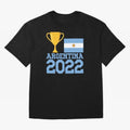 Argentina World Cup Soccer Football 2022, Argentina Soccer Jersey Argentinian Football, Argentina, Argentinian, Qatar World Cup 2022 Oversized T-Shirt Represent FIFA World Cup 2026 Built around Neymar, Haaland and Cristiano Ronaldo, Portugal, Spain