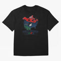 United by Football 2026 North America Soccer Design Oversized T-Shirt Show Match Day Excitement for Global Football Passion for FIFA World Cup 2026, Connected to Messi and Cristiano Ronaldo, Spain and Netherlands, Worldwide Fan Energy, Dramatic