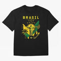 Brasil 2026 Christ the Redeemer Rio Oversized T-Shirt Join Supporters Worldwide for FIFA World Cup 2026 Spirit, Capturing Netherlands, CR7, Tournament Hype, Historic Matchups, Family Viewing Parties and Global Sports Pride; Built for Supporters