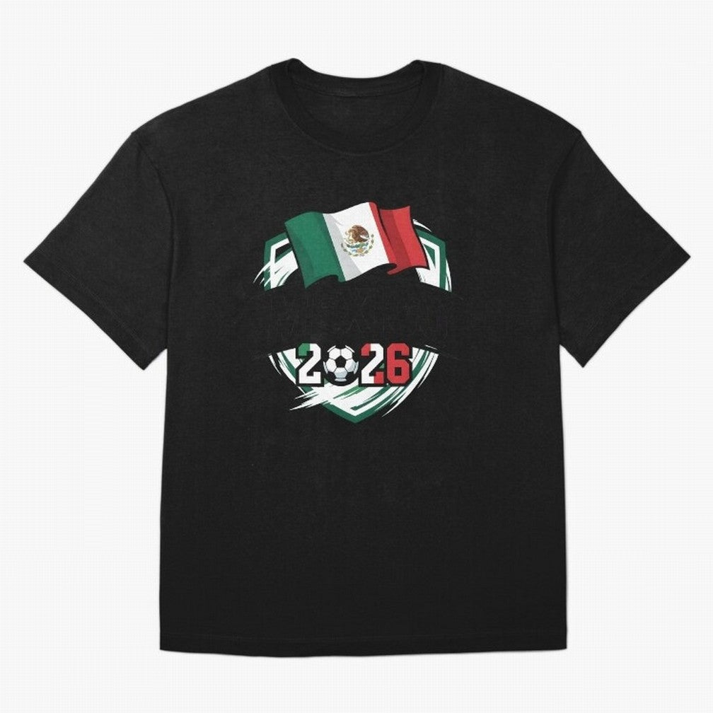 MEXICO World Cup 2026 Gift ¨C MEXICO Football Oversized T-Shirt Celebrate Rivalries and Pride in Global Football Passion for FIFA World Cup 2026 USA Canada Mexico, Made for Neymar, Haaland and Cristiano Ronaldo, Argentina, Vintage Soccer Flavor,
