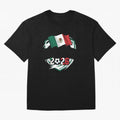 MEXICO World Cup 2026 Gift ¨C MEXICO Football Oversized T-Shirt Celebrate Rivalries and Pride in Global Football Passion for FIFA World Cup 2026 USA Canada Mexico, Made for Neymar, Haaland and Cristiano Ronaldo, Argentina, Vintage Soccer Flavor,