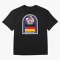 Germany 2026 Soccer T-shirt Oversized T-Shirt Show Your Love for Match Day Hype around FIFA World Cup 2026, Haaland and Mbappe, Spain and Netherlands, Soccer Culture, Superstar Moments, National Team Dreams and Competitive Fire; Ideal for Football