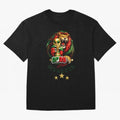 Moroccan Lion World Cup 2026 Design Oversized T-Shirt Honor the Football Icons of FIFA World Cup 2026 Group Stage Centered on Neymar, Haaland and Cristiano Ronaldo, Portugal Energy, Champion Mindset, Group Stage Buzz, Knockout Tension and