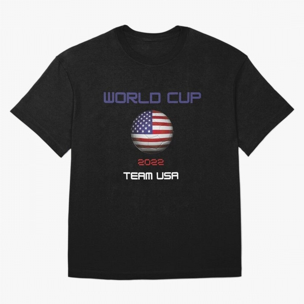 World cup 2022 Team USA Oversized T-Shirt Support Iconic Players in FIFA World Cup 2026 Group Stage for Fans of Cristiano Ronaldo, Haaland and CR7 and Spain, Bringing Fan Favorite Moments, National Team Passion, Big Match Drama and Soccer History;