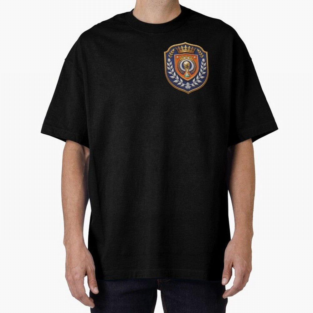 Netherlands World Cup 2026 Oversized T-Shirt Show Match Day Excitement for FIFA World Cup 2026 for Fans of Neymar, Haaland and Cristiano Ronaldo and Spain, Bringing Classic Soccer Heritage, Championship Pressure, Fan Loyalty and International