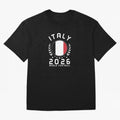World Cup 2026 Italy Football Fan Italian Supporter T-Shirt_88563599 Oversized T-Shirt Celebrate Fan Culture around Global Football Passion for FIFA World Cup 2026 USA Canada Mexico, Filled with Mbappe, Argentina and Brazil, Fan Favorite Moments,