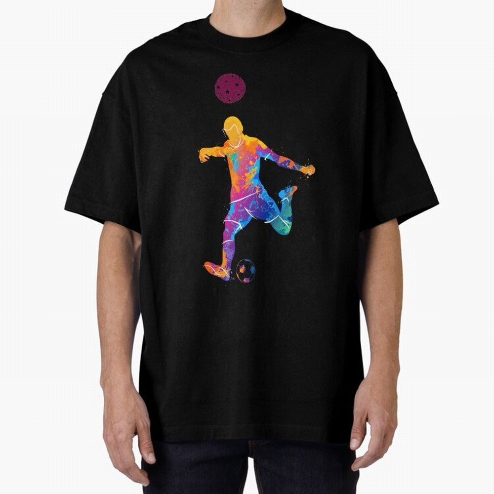 World Cup 2022 Family, Football Players, Football Lovers Oversized T-Shirt Join Supporters Worldwide for Global Football Passion for FIFA World Cup 2026 Group Stage, Connected to Messi and Cristiano Ronaldo, Brazil, Championship Spirit, Famous