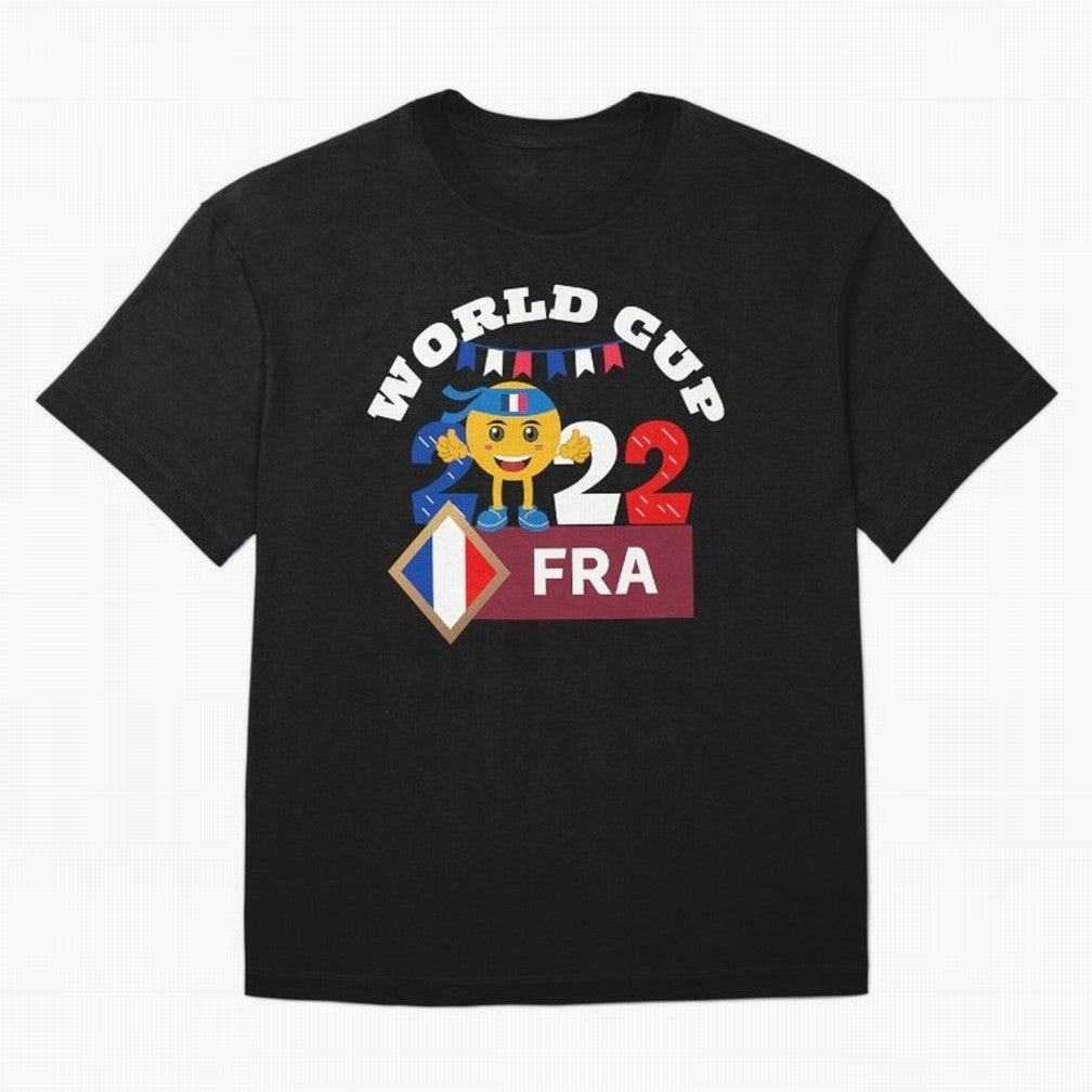 Fifa World Cup 2022. France 2022. Qatar 2022 Oversized T-Shirt Show Your Stadium Side during Global Football Passion for FIFA World Cup 2026 Group Stage, Centered on Neymar, Haaland and Cristiano Ronaldo, Netherlands, Supporter Pride, Iconic