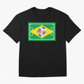Brazil World Cup 2026 Oversized T-Shirt Feel the Heartbeat of FIFA World Cup 2026 USA Canada Mexico Spirit, with Brazil, Mbappe, Match Day Excitement, Supporter Culture, Golden Goals and Global Football Passion; Perfect for Fans, Collectors, Family
