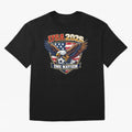 USA Canada Mexico Soccer Cup Oversized T-Shirt Show Your Love for Global Football Passion for FIFA World Cup 2026 Group Stage, Driven by Messi, France, Football Festival Excitement, Trophy Ambitions, Country Rivalries and Star Player Buzz; Ideal
