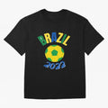Brazil FIFA world cup 2022 T shirt Oversized T-Shirt Turn Every Weekend Toward the FIFA World Cup 2026 USA Canada Mexico Journey through Haaland and Mbappe Highlights, Argentina and Brazil Pride, Soccer Culture, Superstar Moments, National Team