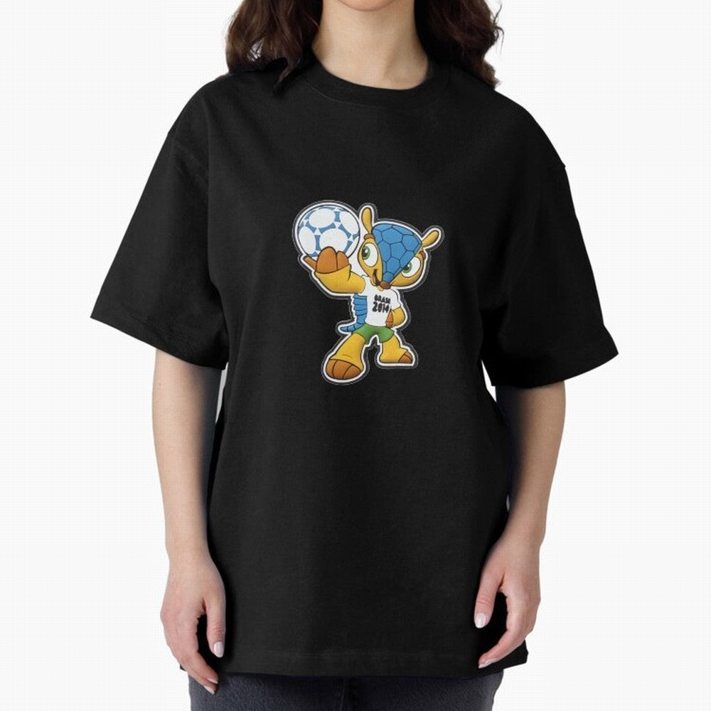 Brazil 14 Oversized T-Shirt Celebrate the Stars of FIFA World Cup 2026 USA Canada Mexico Spirit, with Argentina and Brazil, Messi, CR7 and Mbappe, Sports Nostalgia, International Competition, Famous Players and Unforgettable Victories; Ideal for