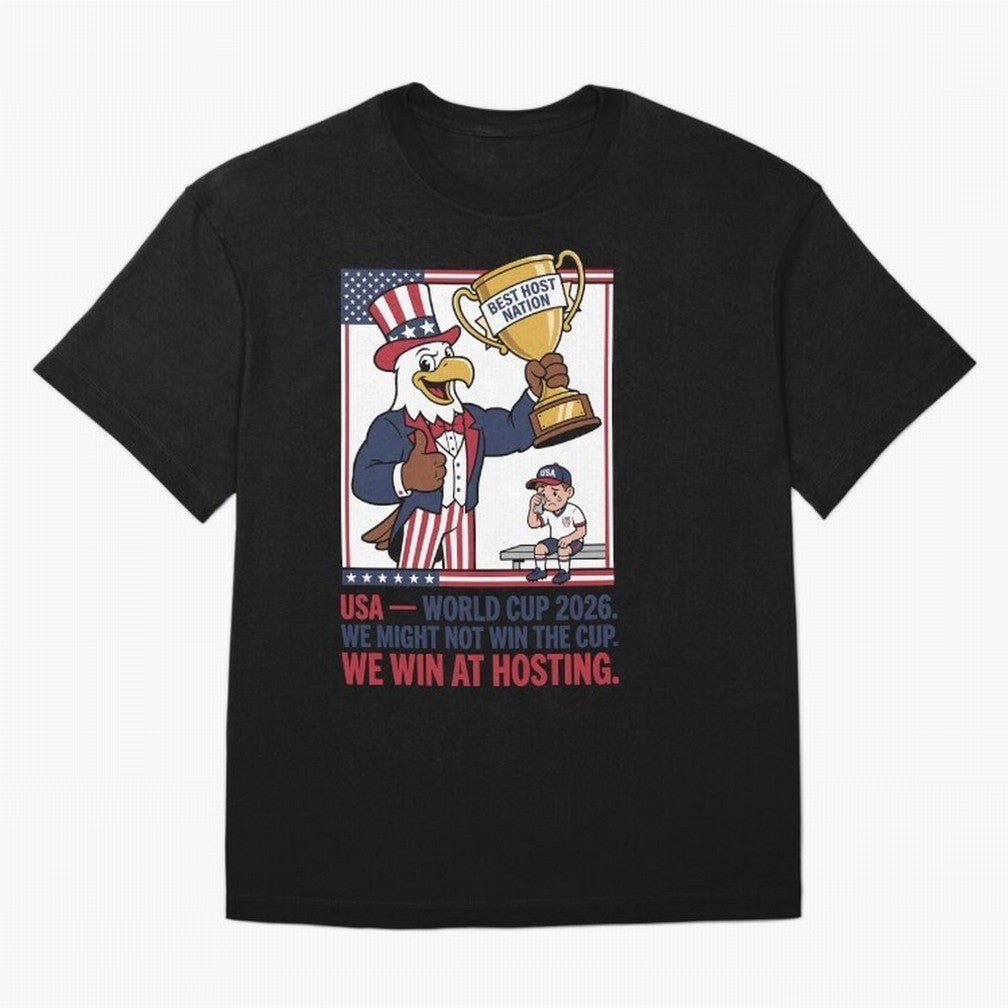 We Might Not Win the Cup We Win at Hosting V3 Oversized T-Shirt Celebrate Unforgettable Nights in Global Football Passion for FIFA World Cup 2026, Capturing Neymar, Haaland and Cristiano Ronaldo, Spain and Netherlands, Football Festival Excitement,