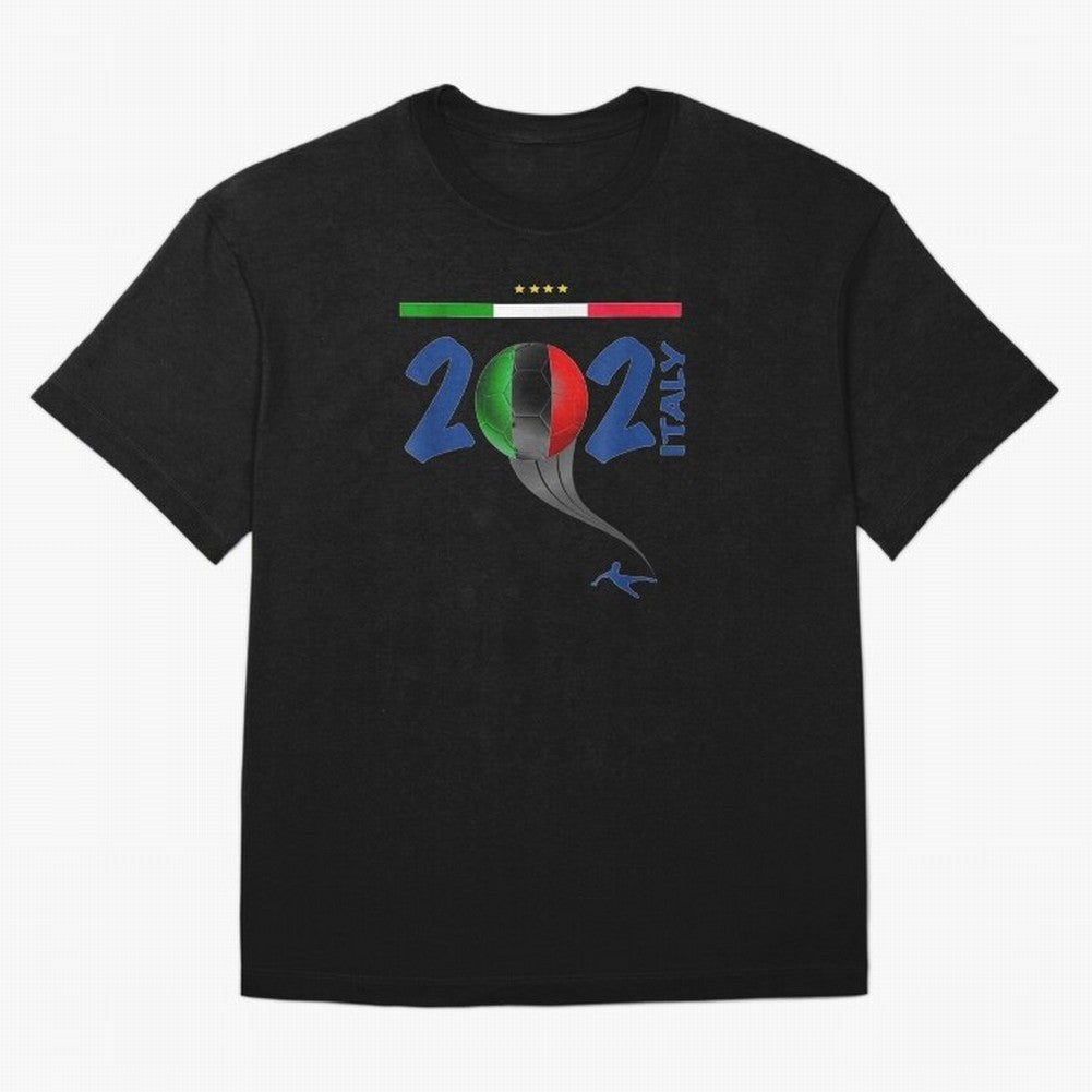 Italy Football - Italian Soccer National Team Oversized T-Shirt Represent Football Lovers during the FIFA World Cup 2026 Group Stage Journey through Cristiano Ronaldo Highlights, Spain and Netherlands Pride, Football Passion, Legendary