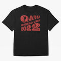 Qatar World Cup 2022 Oversized T-Shirt Celebrate the Stars of the FIFA World Cup 2026 Group Stage Journey through Messi and Cristiano Ronaldo Highlights, England Pride, Fan Favorite Moments, National Team Passion, Big Match Drama and Soccer