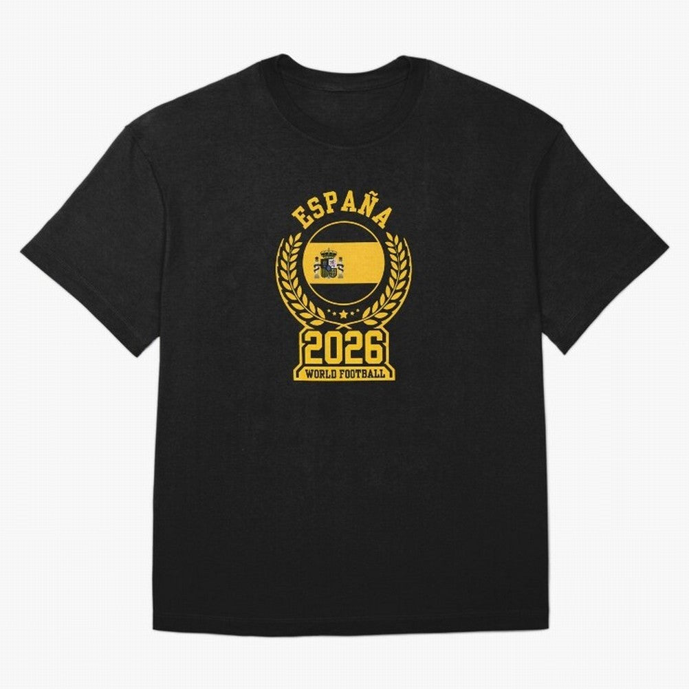 Spain World Football 2026 T-Shirt_87604013 Oversized T-Shirt Keep the Match Day Mood of Match Day Hype around FIFA World Cup 2026, Neymar, Haaland and Cristiano Ronaldo, England, Fan Favorite Moments, National Team Passion, Big Match Drama and