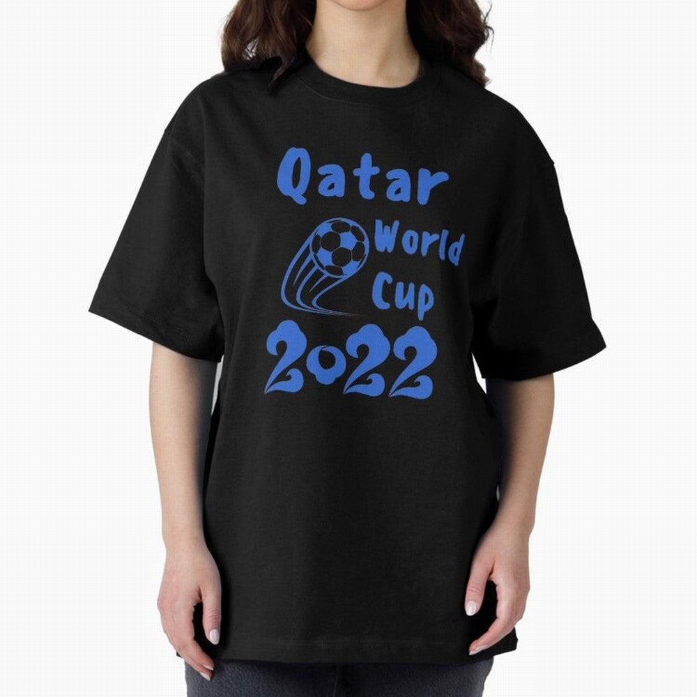 qatar world cup 2022 Oversized T-Shirt Treasure the FIFA World Cup 2026 Journey through Messi, CR7 and Mbappe Highlights, Brazil Pride, Sports Nostalgia, International Competition, Famous Players and Unforgettable Victories; Created for Match Day