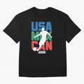 2026 World Cup USA, CAN, MEX Oversized T-Shirt Carry National Pride through Global Football Passion for FIFA World Cup 2026 USA Canada Mexico, Featuring Haaland and Mbappe, Portugal, Goal Celebration Energy, Supporter Heritage, Football Icons and