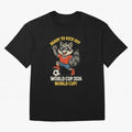 world cup 2026 Oversized T-Shirt Show Up for the Glory of FIFA World Cup 2026 USA Canada Mexico Spirit, Connected to Germany, Messi, CR7 and Mbappe, Sports Nostalgia, International Competition, Famous Players and Unforgettable Victories; Built for