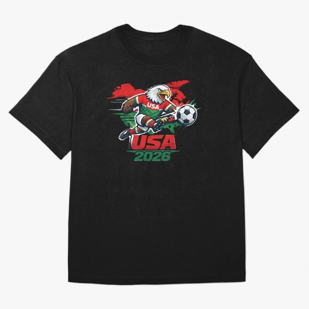 USA Canada Mexico Soccer Cup Oversized T-Shirt Bring Champion Energy into FIFA World Cup 2026 USA Canada Mexico Driven by Messi, Neymar and Mbappe, Brazil Energy, Game Day Rituals, Football Legends, Country Pride and the Road to the Final; Created