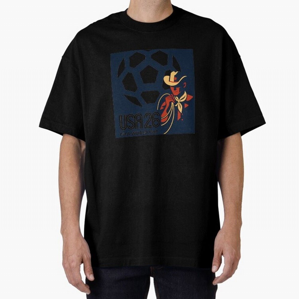 FIFA 2026 T-Shirt_87943139 Oversized T-Shirt Celebrate Fan Favorites in Match Day Hype around FIFA World Cup 2026 Group Stage, Mbappe and Neymar, Spain and Netherlands, Fan Favorite Moments, National Team Passion, Big Match Drama and Soccer