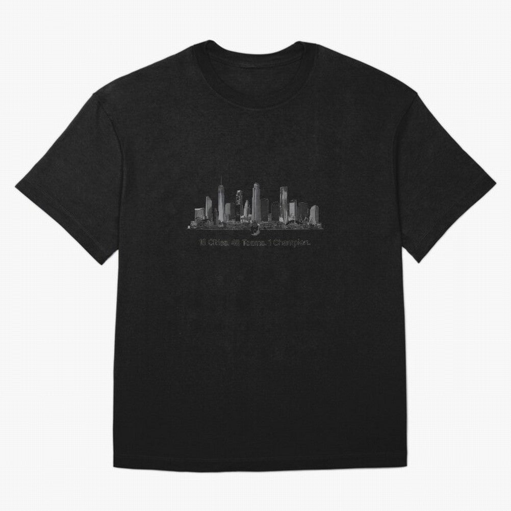 16 Cities 48 Teams 1 Champion World Cup 2026 Soccer T-Shirt_83656371 Oversized T-Shirt Bring Trophy Dreams to FIFA World Cup 2026 Spirit, Capturing Netherlands, Messi, Neymar and Mbappe, Supporter Pride, Iconic Celebrations, Legendary Names and