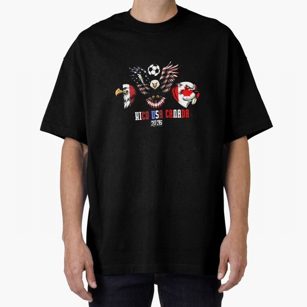World cup 2026 T-Shirt_84564047 Oversized T-Shirt Feel the Heartbeat of FIFA World Cup 2026 Spirit, with Argentina, Neymar, Football Festival Excitement, Trophy Ambitions, Country Rivalries and Star Player Buzz; Perfect for Supporters Who Want Bold