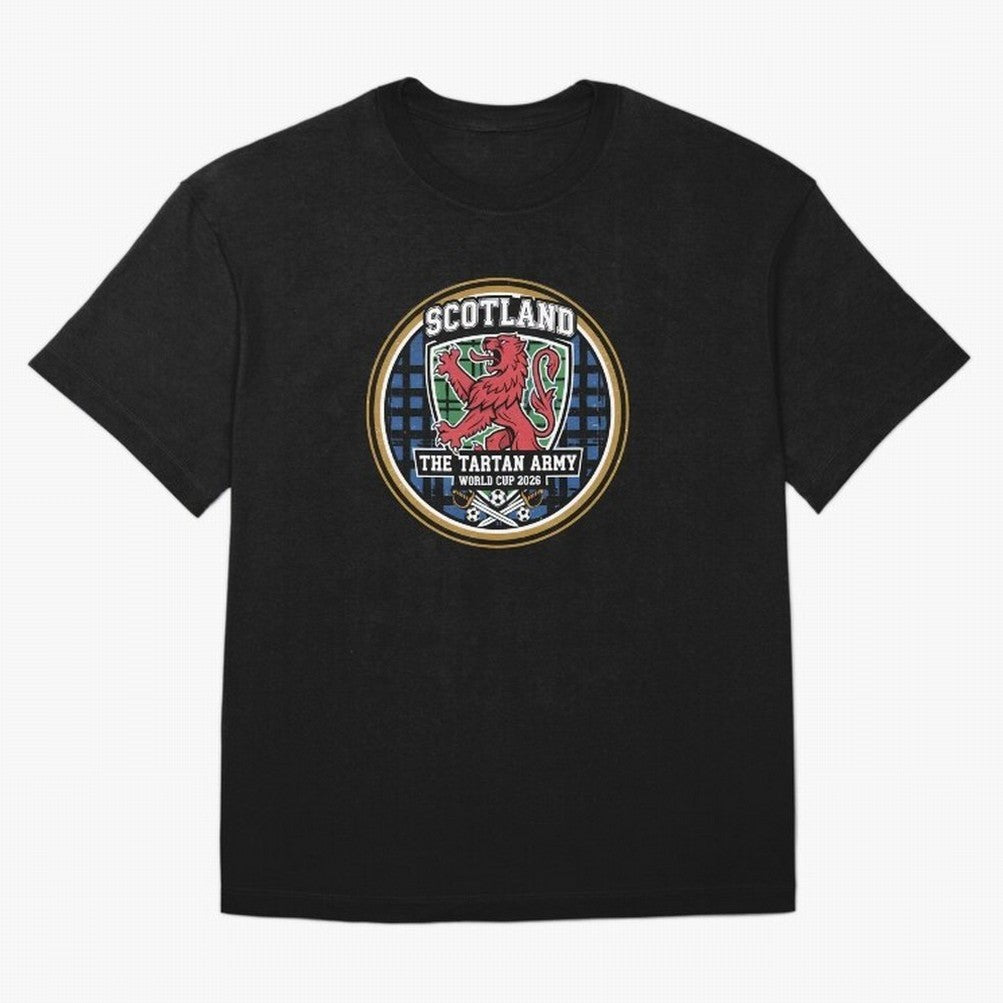 Scotland World Cup 2026 - Tartan Army Football Fan, USA Mexico Canada T-Shirt_84153647 Oversized T-Shirt Bring a Vintage Feel to Global Football Passion for FIFA World Cup 2026 USA Canada Mexico, Connected to Cristiano Ronaldo, Germany, Tournament