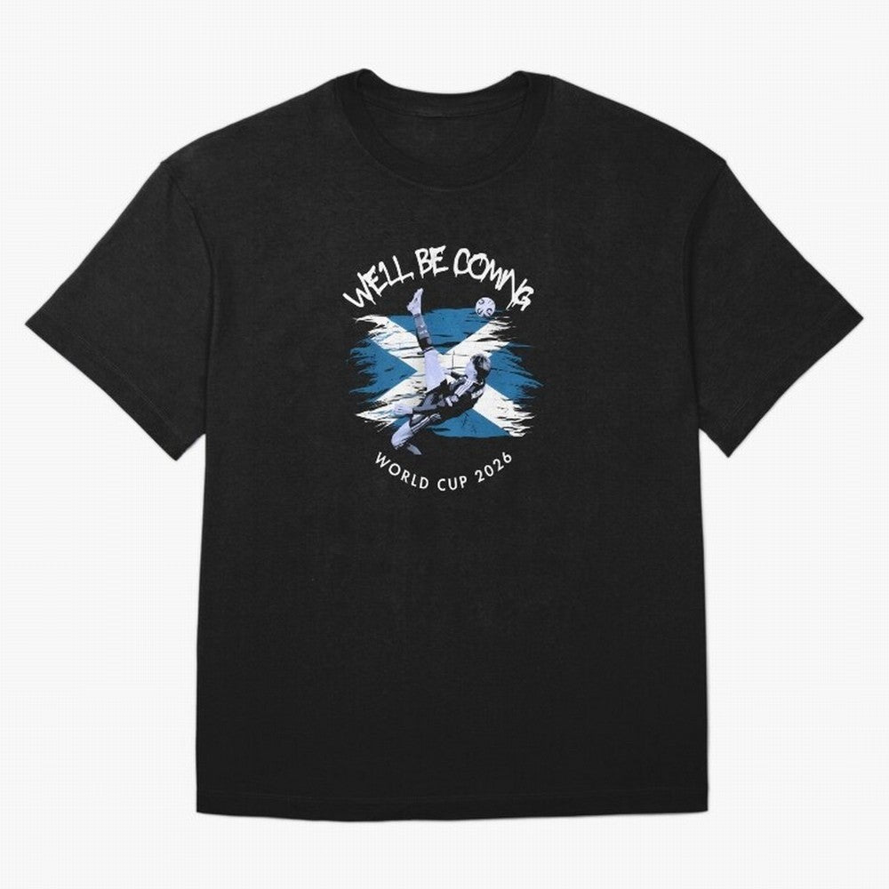 We'll be coming 2026 - Tartan Army Returns T-Shirt_83870751 Oversized T-Shirt Celebrate Every Goal in the FIFA World Cup 2026 USA Canada Mexico Journey through Neymar Highlights, England, France and Netherlands Pride, Global Supporter Spirit,