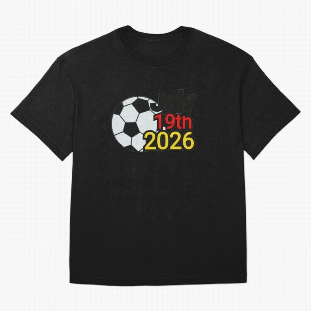 USA 2026- Germany Oversized T-Shirt Make Memories around FIFA World Cup 2026 Spirit, Featuring England and Germany, CR7 and Messi, Match Day Excitement, Supporter Culture, Golden Goals and Global Football Passion; Perfect for Fans, Collectors,