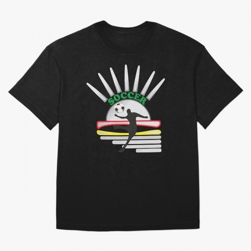 Football player football sun Oversized T-Shirt Represent Football Lovers during the FIFA World Cup 2026 Group Stage Journey through Messi Highlights, Argentina and Brazil Pride, Global Supporter Spirit, Legendary Goals, National Colors and