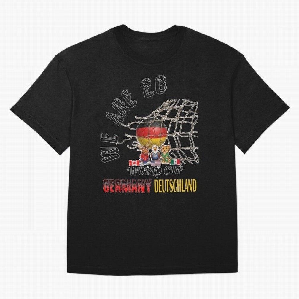 World cup 26 - Germany Oversized T-Shirt Carry National Pride through the FIFA World Cup 2026 USA Canada Mexico Journey through Mbappe Highlights, Argentina Pride, Global Supporter Spirit, Legendary Goals, National Colors and Tournament