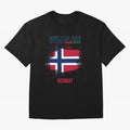 NORWAY WORLD CUP 2026 Oversized T-Shirt Celebrate Football Dreams Across FIFA World Cup 2026 Spirit, Built around Spain, Mbappe, Football Passion, Legendary Performances, Festival Vibes and Supporter Community; Built for Supporters Chasing Trophy