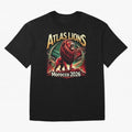Morocco Football - World Cup 2026 Oversized T-Shirt Follow the FIFA World Cup 2026 USA Canada Mexico Journey through CR7 and Messi Highlights, England and Germany Pride, Worldwide Fan Energy, Dramatic Goals, Stadium Lights and Championship